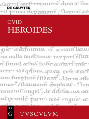 cover image of Epistulae Heroidum / Briefe mythischer Frauen